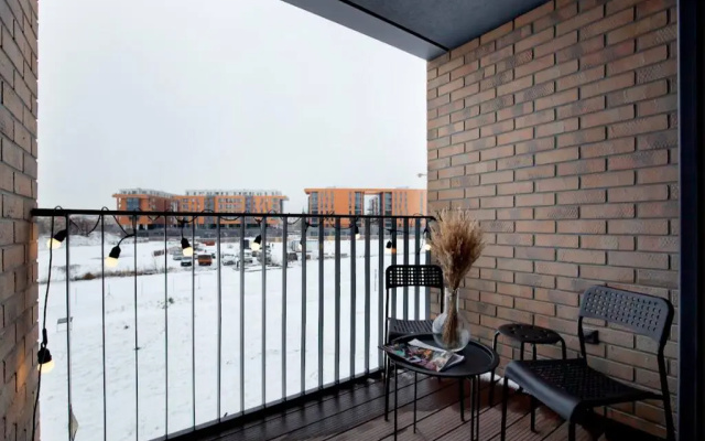Elite Apartments Loft| fitness   &  with balcony | CENTER