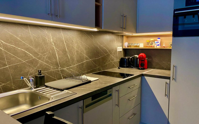 Comfortable place on the Marina port