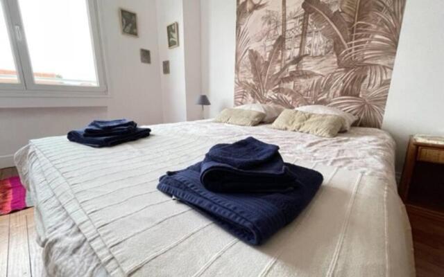 Chez Ca&Ro, Apt lumineux entre ville et mer