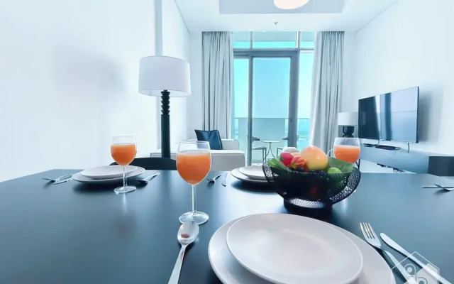 Cozy 1BR With Balcony & Views in Azizi Fawad