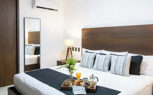 Serene Stylish Stay Roof Pool and Lounge