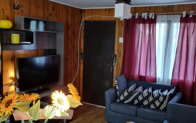 Cabaña 6 pers. A pasos de la playa