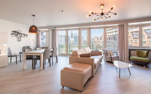 Apartment in Ostend With Marina Views