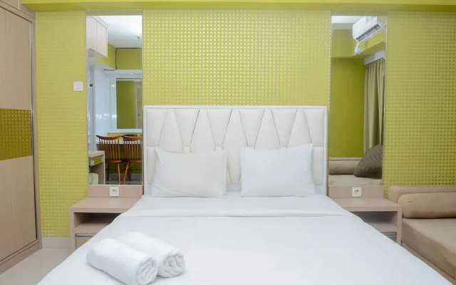Fully Furnished with Comfortable Design Studio Apartment H Residence