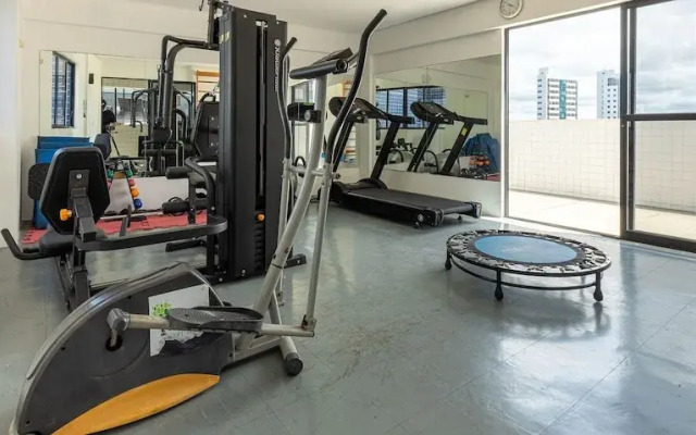 Flat 206 no Parque da Jaqueira-SH032