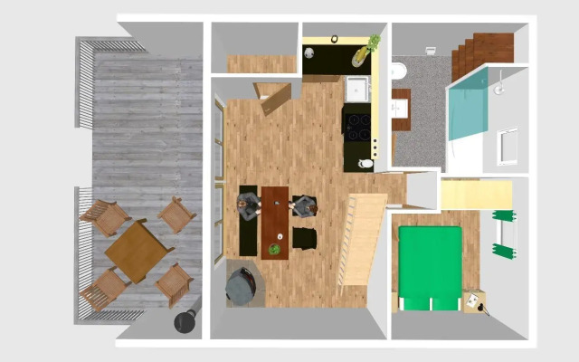 Wildkräuter Hexenhaus