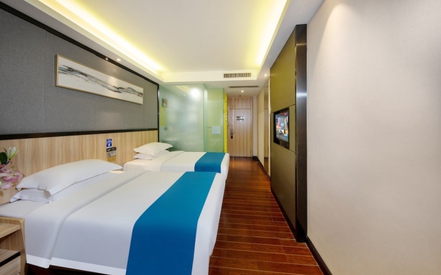 Winsome Hotel-GZ Gangding Metro Station – Guest Rooms – Guangzhou