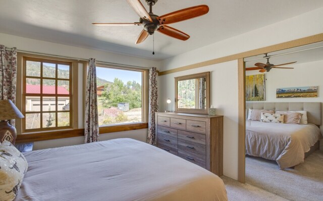 Magnificent Ouray Home w/ Deck & Mountain Views!