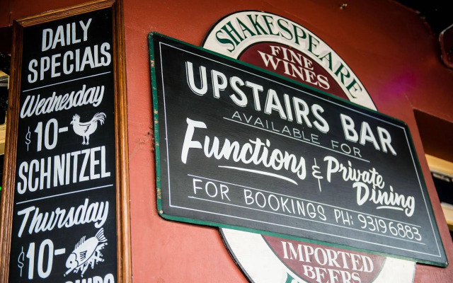 Shakespeare Hotel Surry Hills