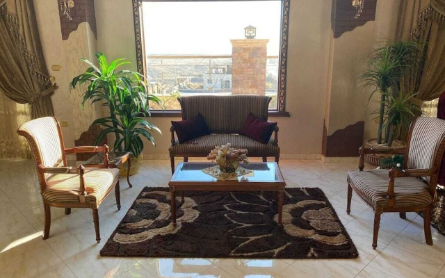Penthouse Apartment Pyramids view