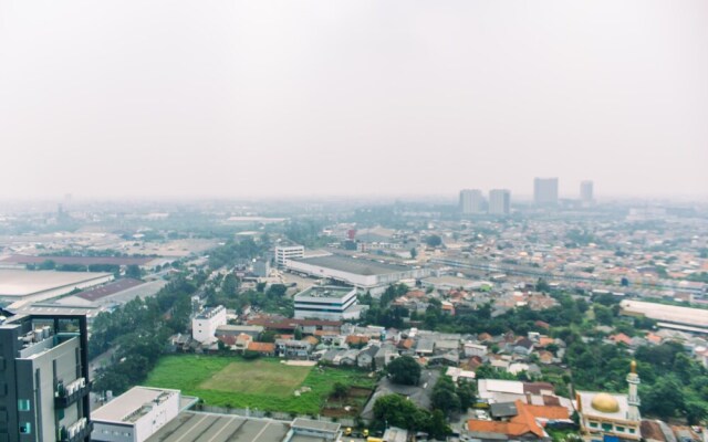 Fancy And Nice Studio At Tree Park City Cikokol Apartment