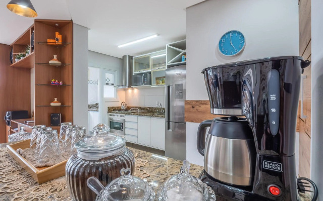 Fascino 302 - Apartamento 600 metros Rua Coberta de Gramado