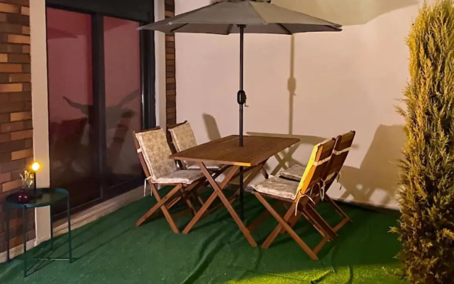 2 bedroom house , with big garden