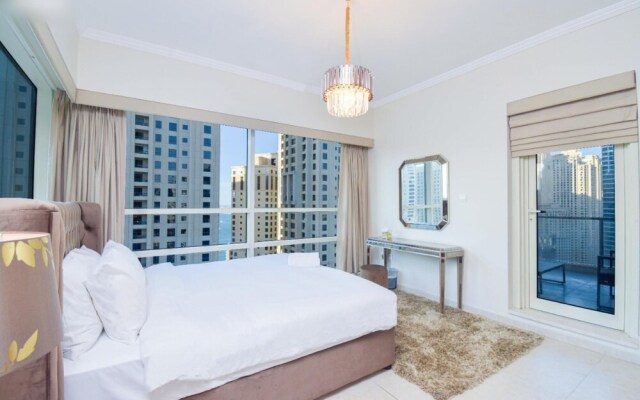 2B Apt With Waterfront View JBR