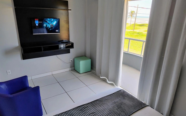 Apto frente ao mar com garagem