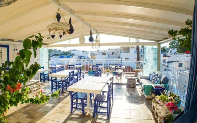 White and Blue Bodrum