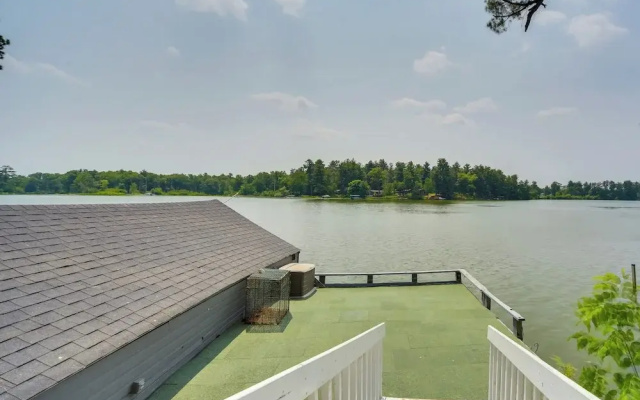 Spacious Home w/ Deck on Lake Chetek!