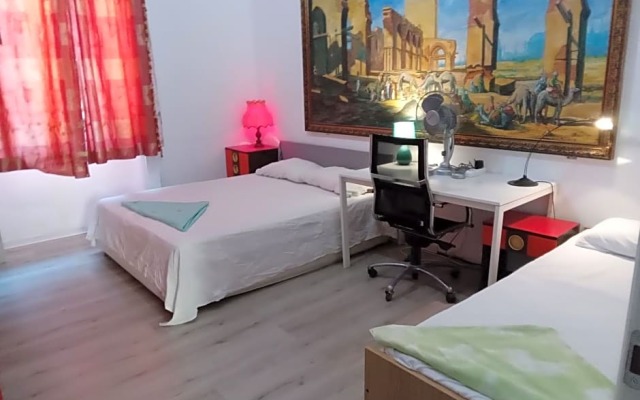 A room in a beautiful apartment in the city center