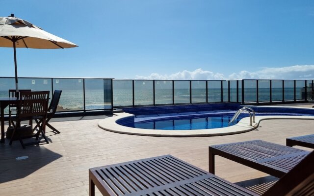 Apê Vista Mar, Piscina & Academia P811