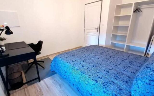 Grand Appartement 2 chambres avec Fibre et Netflix