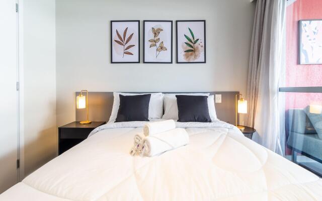 Studio 315 lindão em pinheiros com ar