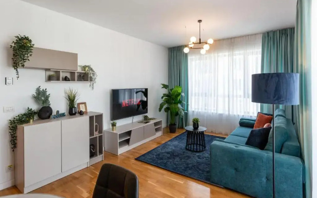 MAISON PASTEL. Romexpo 2-Bedroom Free Parking