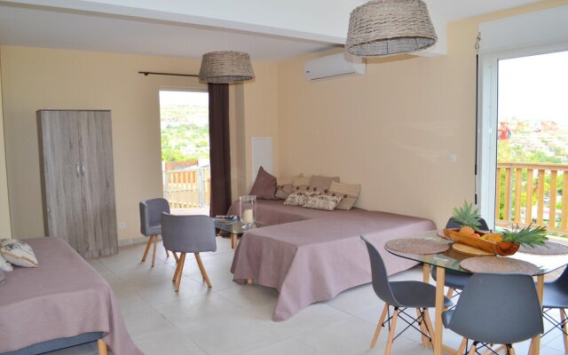 Studio in Saint-Gilles Les Bains, with Wonderful Sea View, Enclosed Garden And Wifi - 500 M From the Beach
