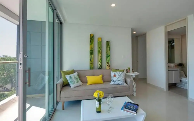 Apartment in Cartagena 3F5 Ocean Front With Air Conditioning and Wifi - Apartment in Cartagena - Photo 3