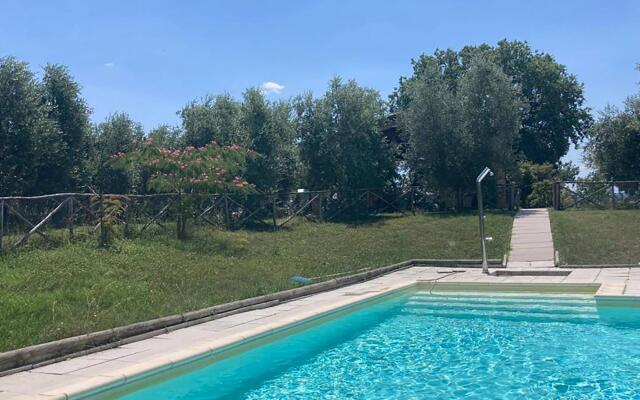 Scenic apartment in Belvedere Ostrense with private pool