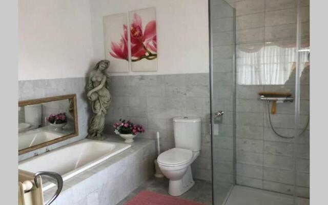 Vrijstaande rietgedekte villa nabij uitvalswegen