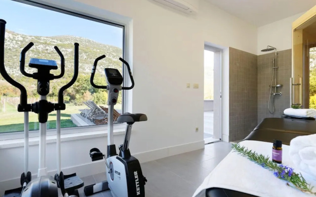 Villa in Zupa With Infinity Pool & Biokovo Views