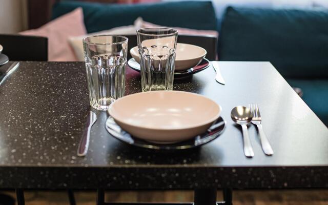 ElenaSweetHome duplex apartments near Moscow shopping center and Sadovod