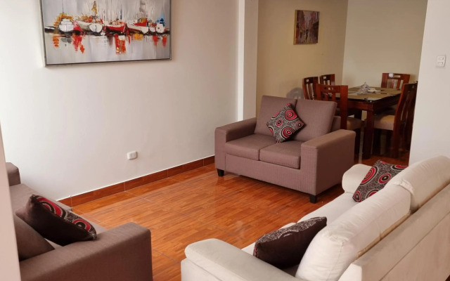 Apart Hotel Cabral a 5 minutos del Jockey Plaza
