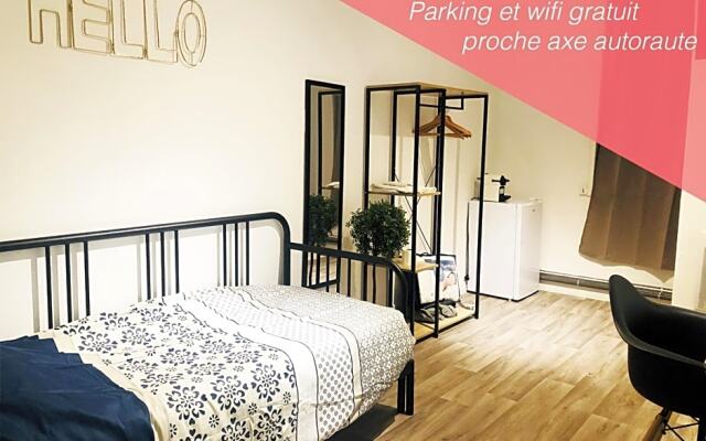 Chambre d'Hôtel Tout Confort Sécurisée