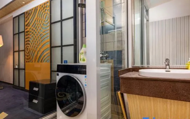 Xiqiu Leju Hotel (Shangqiu Yigao Municipal Government Branch) – Bathroom – Shangqiu