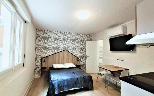 Studio Aix-les-Bains, 1 pièce, 2 personnes - FR-1-555-50