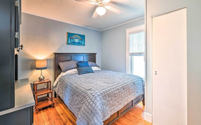 Cozy + Walkable Delmar Getaway w/ Fire Pit!