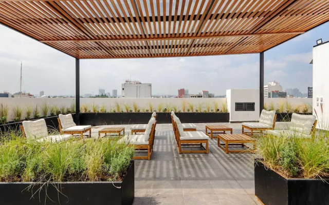 w Lovely Loft w/ Modern Balcony in Colima