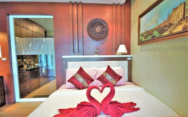 205 Sea View 900m From Karon Beach Rooftop Pool Wi-fi