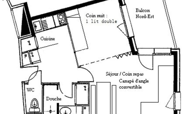 Appartement Valmorel, 1 pièce, 4 personnes - FR-1-291-710