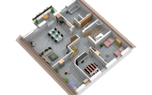 Fehmarn-OstseeferienFewo Wellenkamp 154