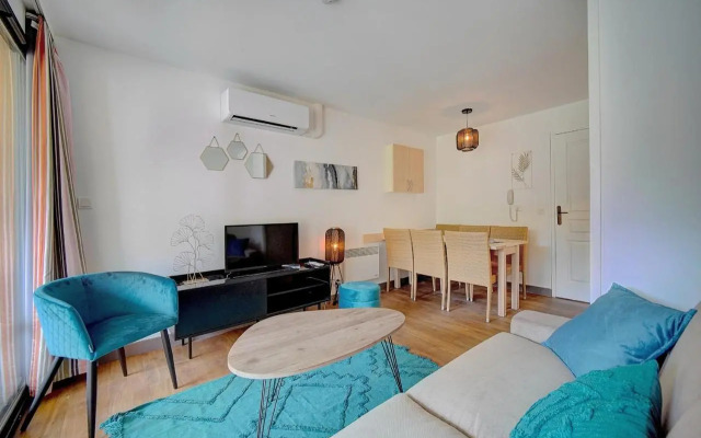 IMMOGROOM - 3 Rooms - Renovated - Pool - Air conditioning - Parking -