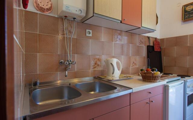 Spacious apartment with  terrace,450 m distant from the beach !