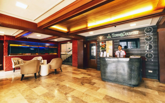 Town and Country Hotel - V. Mapa