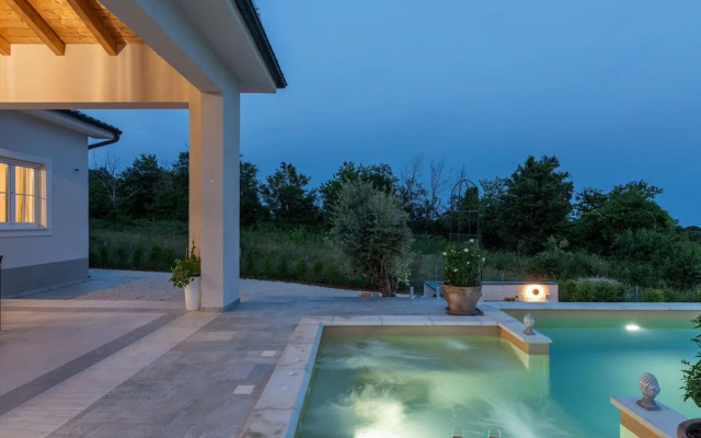 Modern Villa With Swimming Pool and Fenced Garden
