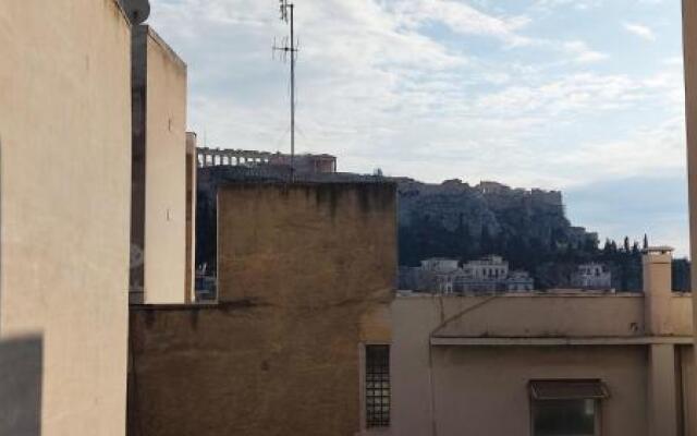 Acropolis of Athens from Ermou str