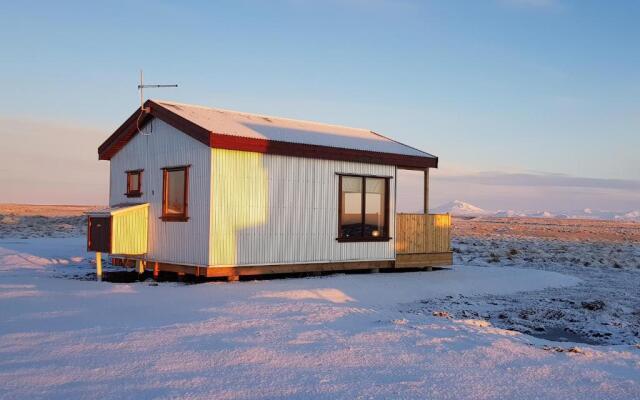 Hekla Cabin 3 Volcano and Glacier View