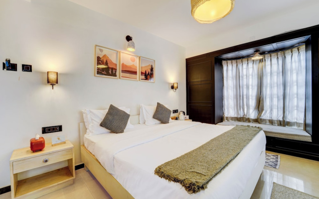Alaya Stays Cleft 3BHK with Garden