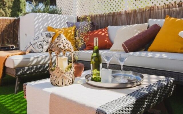 Preciosa casa con piscina comunitaria en Benalmádena