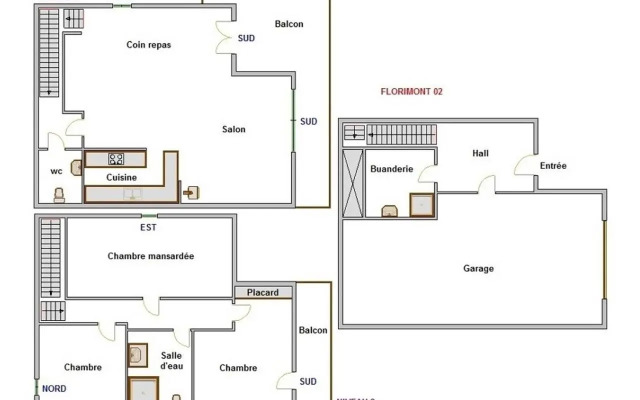 Chalet La Clusaz, 4 pièces, 8 personnes - FR-1-304-2